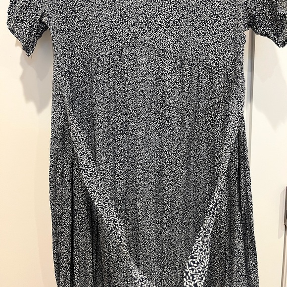 Vintage 90s Babydoll Empire Waist Maxi Dress - Picture 3 of 5